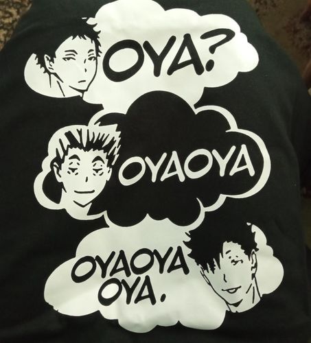 Customer photo review of Kawaii Style Haiykuu Oya Tee