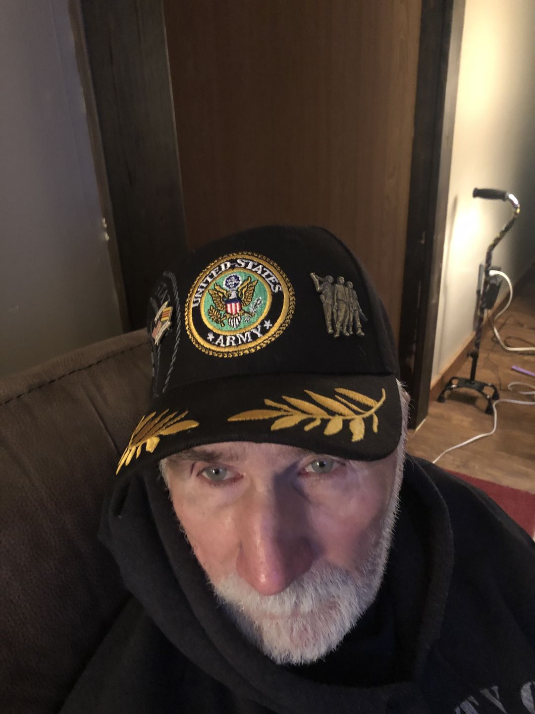 Customer photo review of Vietnam Veteran Pin