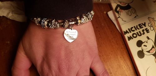 Customer photo review of Piece Of My Heart Bracelet