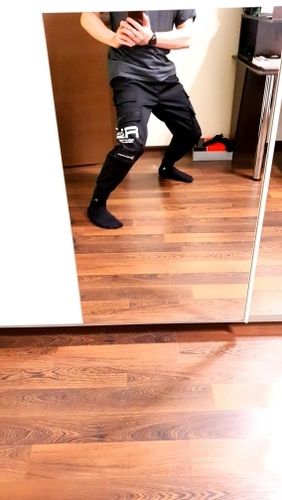 Customer photo review of Harajuku Street Techwear Style Pants
