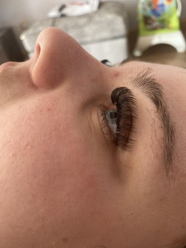 Customer photo review of 12D 0.05 SHORT STEM Russian Volume (16 Lines)