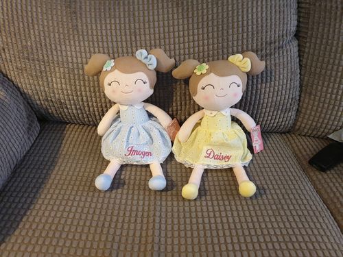 Customer photo review of Personalized Leyadoll (Blue) with Gift Bag