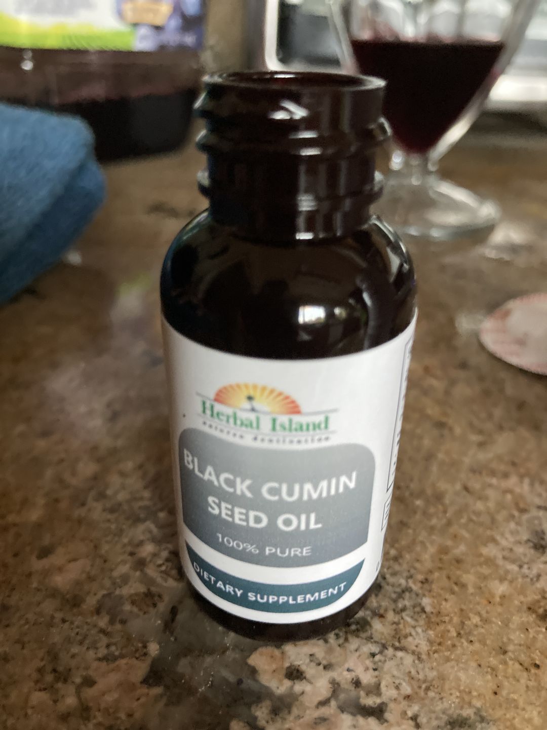 Customer photo review of (Sale) Black Cumin Seed Oil - 100% Pure Virgin Cold Pressed, Organic! (Black Seed Oil )