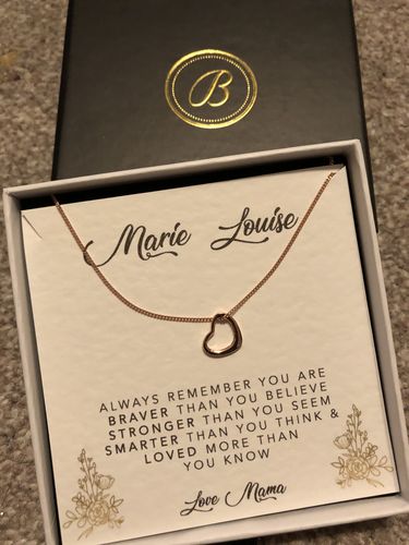 Customer photo review of Always remember you are BRAVER than you believe, STRONGER than you seem, SMARTER than you think & LOVED more than you know