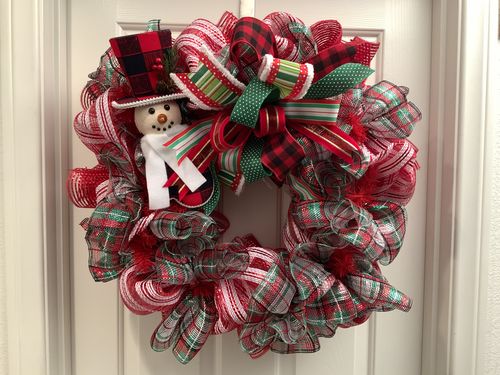 Customer photo review of 2.5"X10yd Glitter Stripes And Dots Lime/Red/White RG01405W1