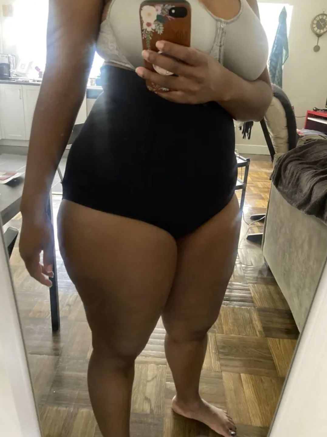 Customer photo review of High-Waist Shaper Panty