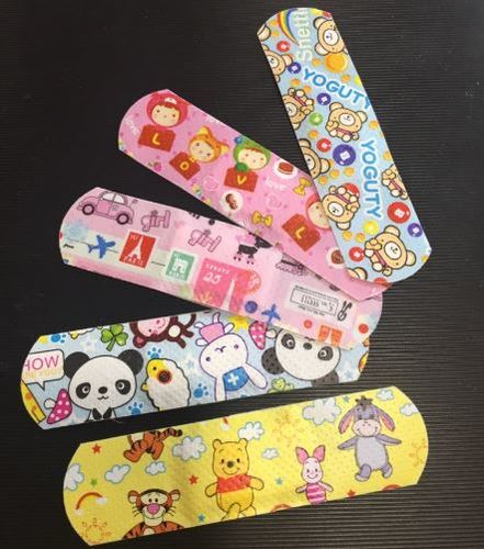 Customer photo review of 50 pcs. Cartoon Waterproof Plaster