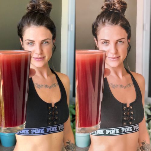 Customer photo review of DREAMY LIGHTROOM PRESETS