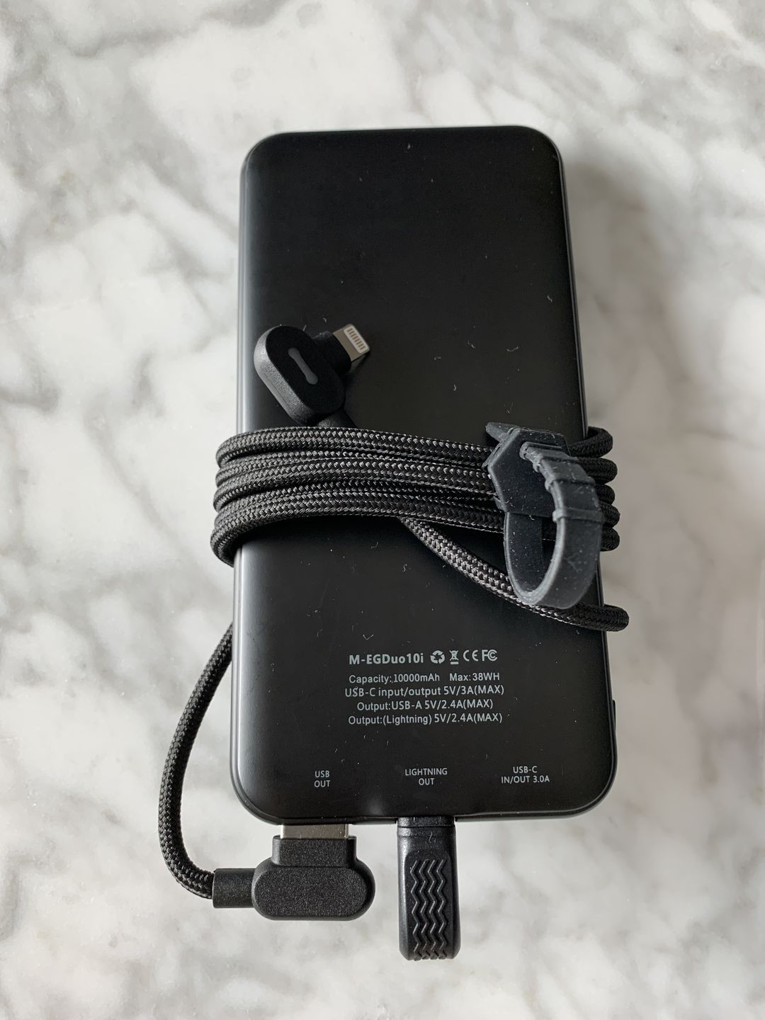 Customer photo review of Titan Smart Cable™ (3-Pack)