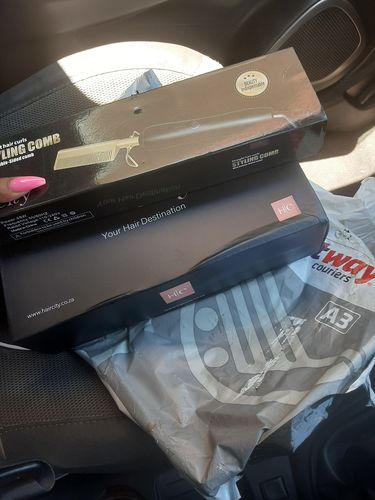 Customer photo review of HC Electronic Hot Comb Styler