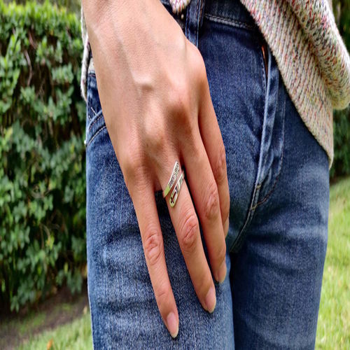 Customer photo review of 925 Sterling Sliver Blessed Cross Ring