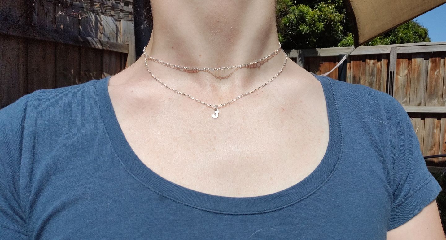 Customer photo review of Long of the Short of it Chain