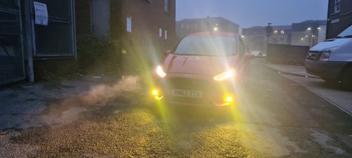 Customer photo review of Fiesta ST180 Fog Light Armour