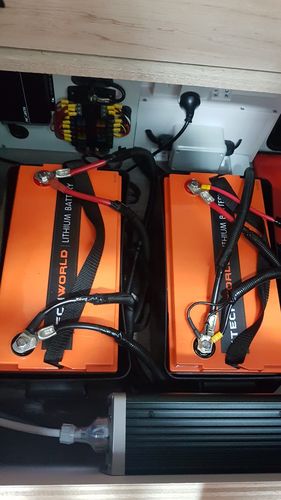 Customer photo review of iTECH120X 12V 120Ah Lithium Ion Battery LiFePO4 Deep Cycle Camping RV Solar