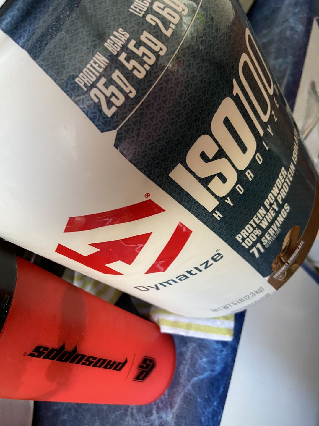 Customer photo review of Dymatize ISO100 Hydrolyzed Proteina Hidrolizada 5 Lb