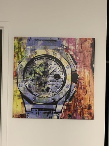 Customer photo review of Tableau Audemars Piguet Abstract