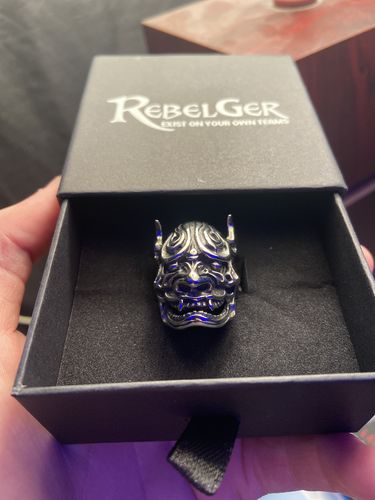 Customer photo review of DEMON HANNYA RING