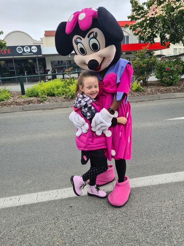 Customer photo review of Mini Docs | Hot Pink