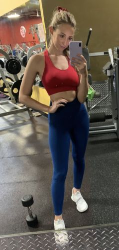 Customer photo review of Seamless Flex Sports Bra