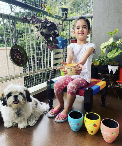 Customer photo review of Aloha Planter   ( SET OF 3)