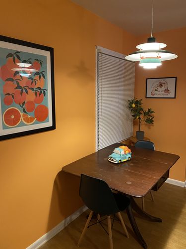 Customer photo review of And For The First Time Ever I Asked Myself, "What's The Best That Could Happen?" -- Poster (12" x 18")