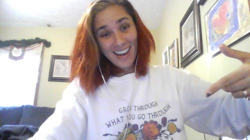 Customer photo review of Mystery Sweatshirt