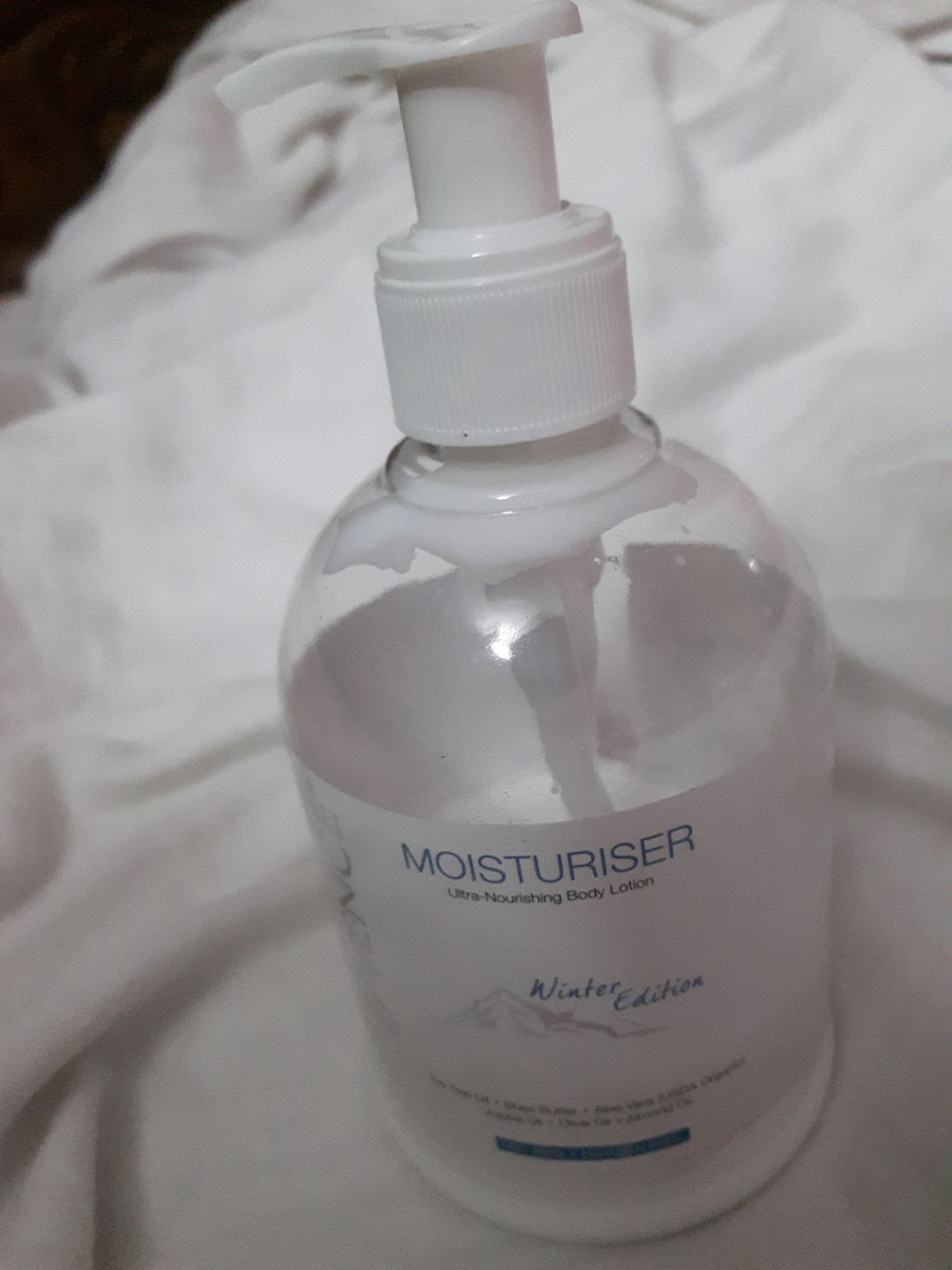Customer photo review of Winter Body Lotion with Tea Tree & Shea Butter, 300 ml