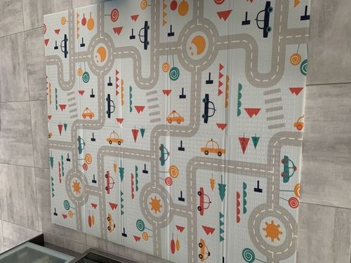 Customer photo review of ABRICARPET™ - Tapis de jeu pliable pour bébé et enfant