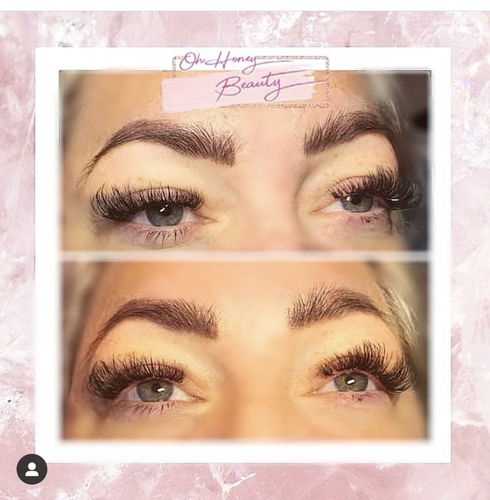 Customer photo review of 20D 0.05 SHORT STEM Russian Volume (16 Lines)