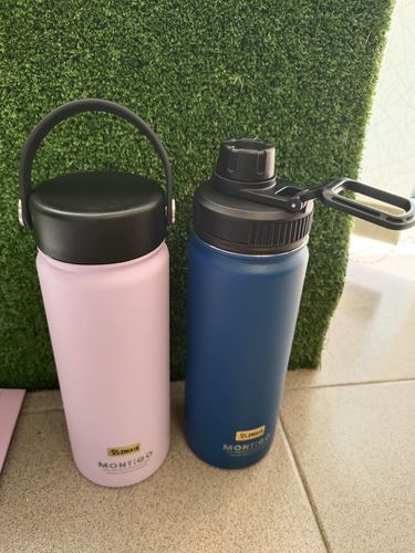 Customer photo review of (2-PACK) ACE bottle 530ml - Dark Blue/Lavender