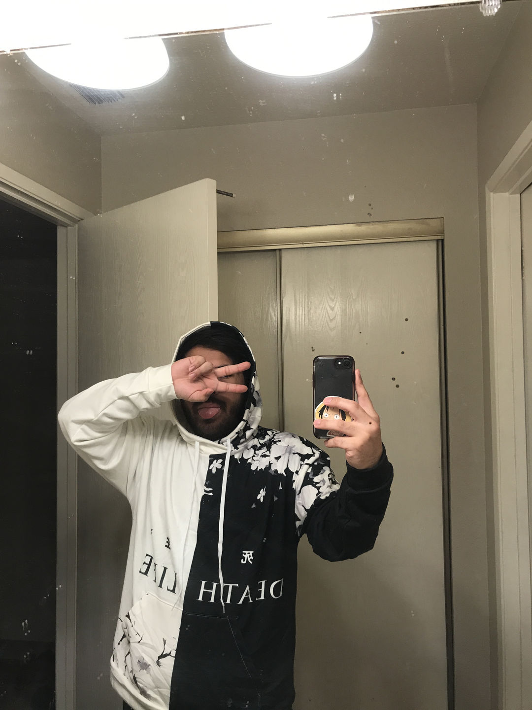 Customer photo review of Death & Life Hoodie