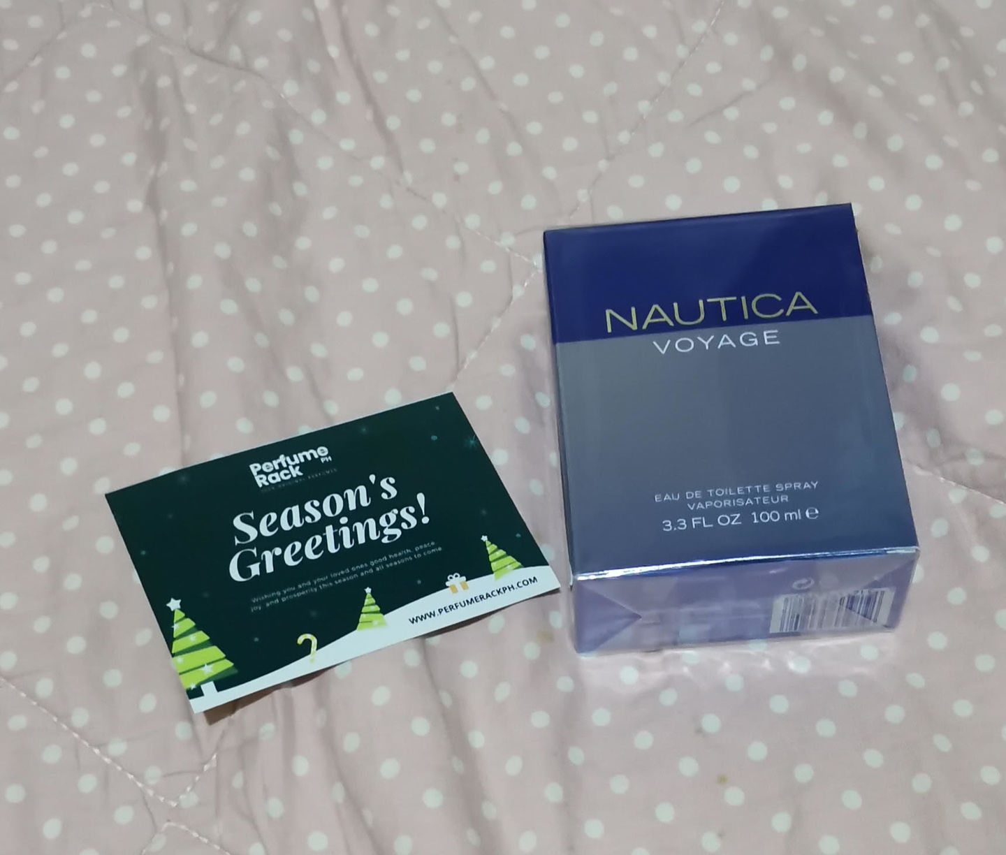 Customer photo review of Nautica Voyage EDT 100ml