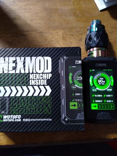 Customer photo review of Wotofo nexMOD Dura 230W Box Mod