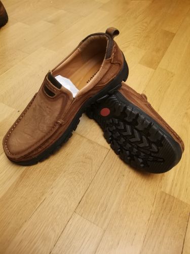 Customer photo review of Invomall High Quality Men's Comfortable Waterproof Leather Shoes