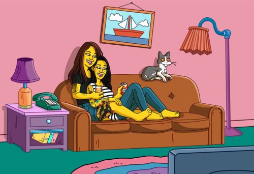 Customer photo review of RETRATO EM ARQUIVO DIGITAL FAMILIA AMARELA