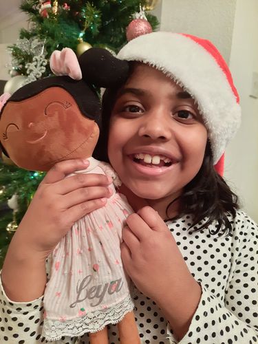 Customer photo review of Personalized Leyadoll (Strawberry) with Gift Bag - 2 Skin Tones
