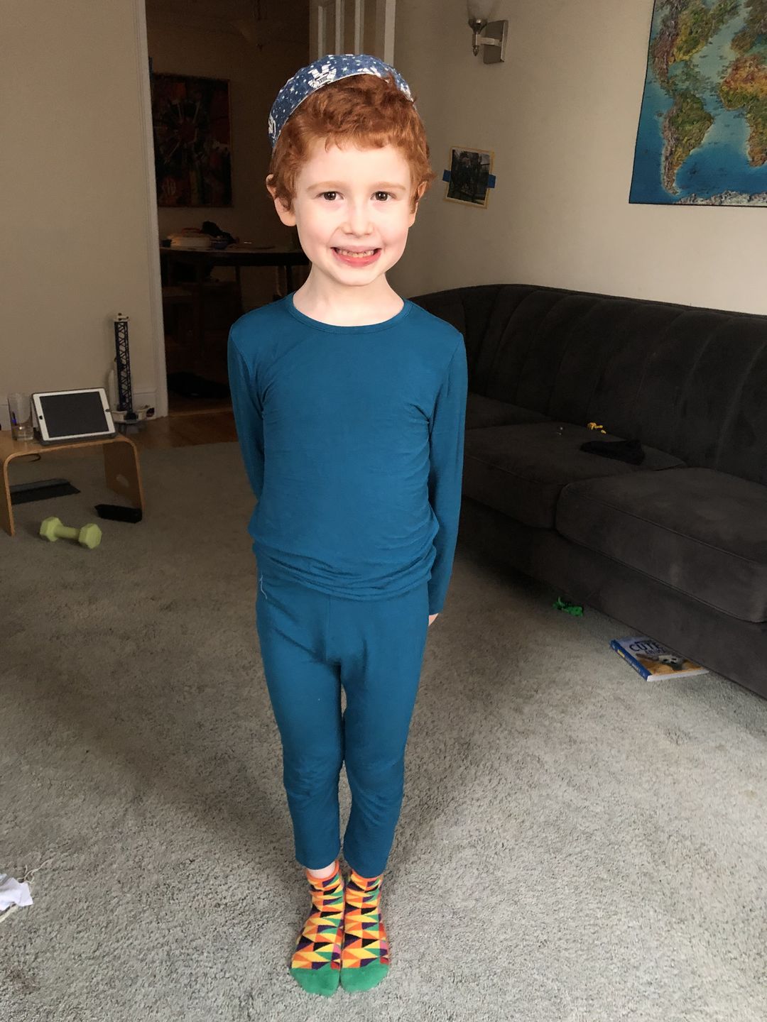 Customer photo review of Boy's Bamboo Underwear 7-Pack