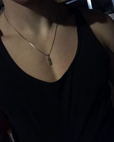 Customer photo review of i luv you (chinese) pendant & necklace