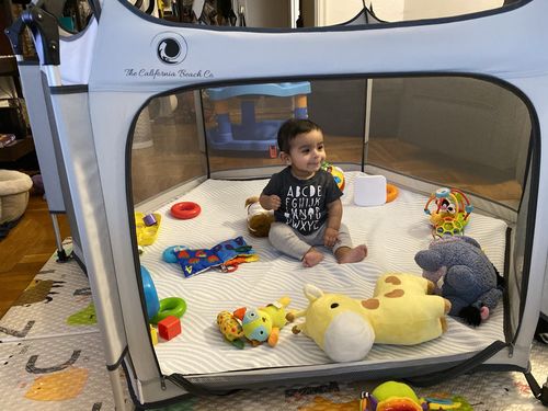 Customer photo review of Pop N' Go® Playpen