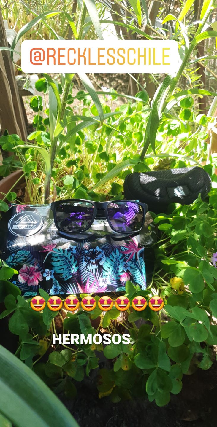 Customer photo review of Estuche de lentes de sol Reckless