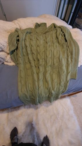 Customer photo review of Maicel Sweater Dress