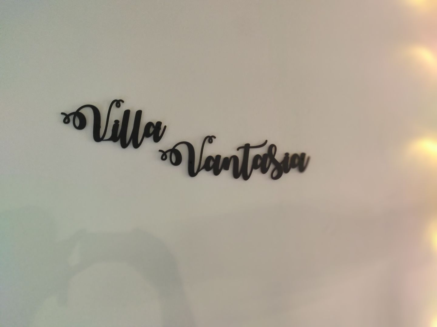 Customer photo review of Dein persönlicher Schriftzug