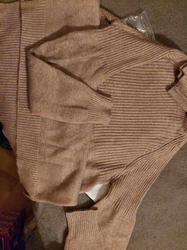 Customer photo review of Jillian Turtleneck Sweater