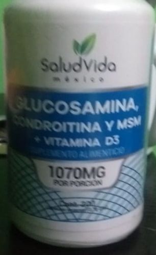 Customer photo review of Glucosamina, Condroitina y MSM + Vitamina D3…