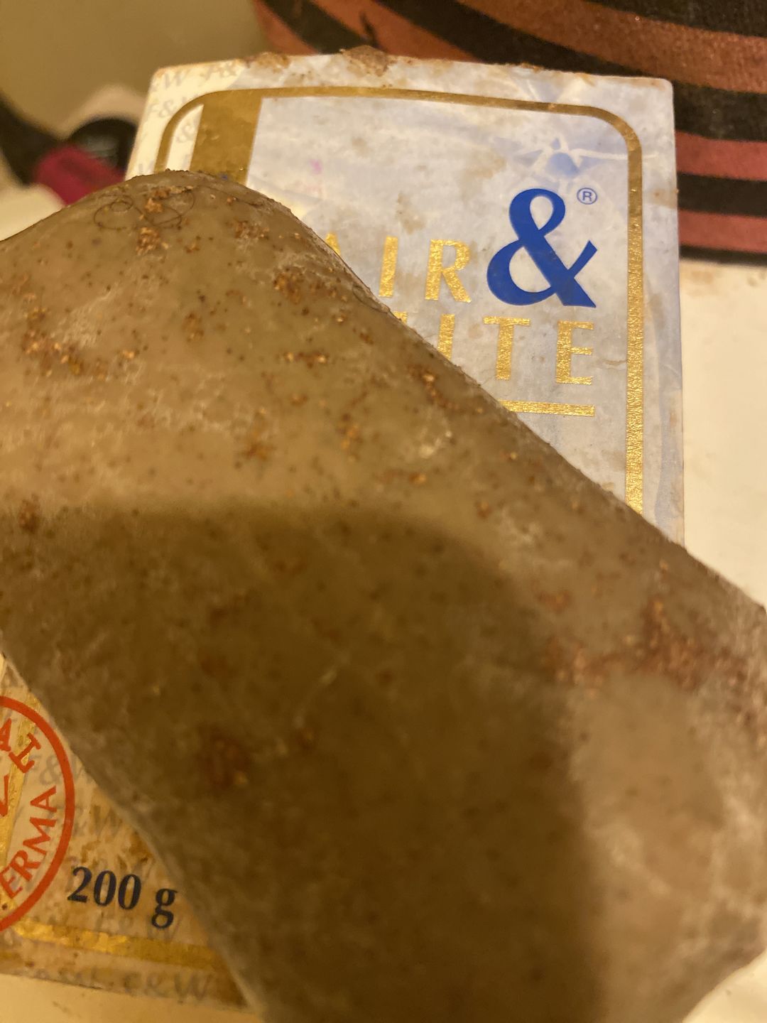 Customer photo review of Fair and White Original Exfoliating Soap 200 gm / 7 oz