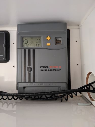 Customer photo review of 30 Amp MPPT solar regulator charge controller iTechworld