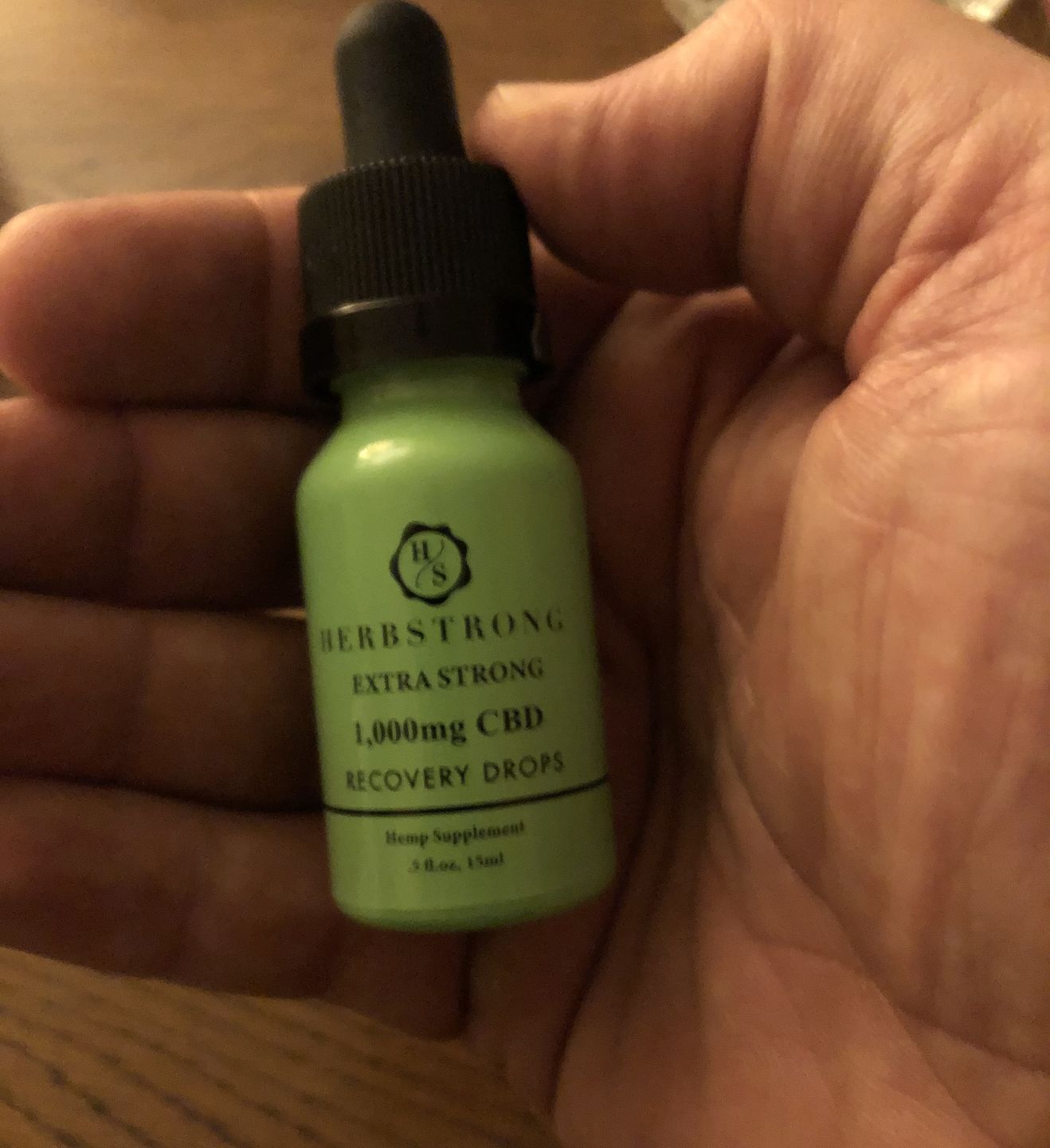 Customer photo review of Extra Strong Recovery Drops