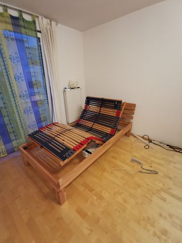Customer photo review of Massivholzbett Julia Buche