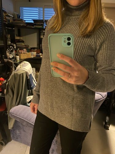 Customer photo review of Jillian Turtleneck Sweater