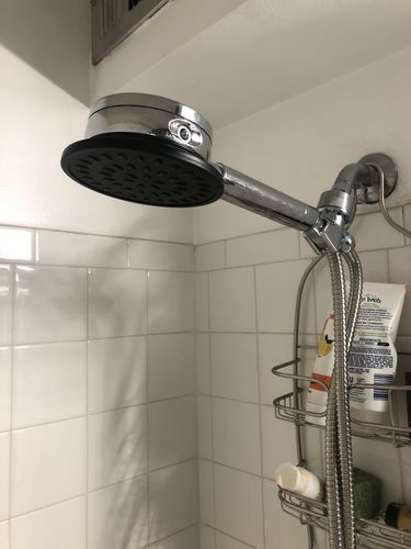 Customer photo review of NEMO Hand Held Shower Head with Hose and Holder | Best High Pressure Showerhead, 2.5 GPM